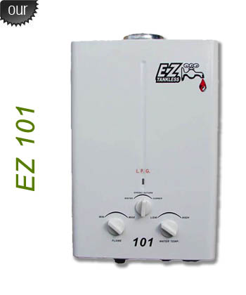 tankless water heaters - model ez101